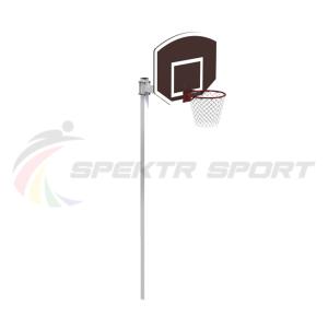 Купить Стойка стритбольная со щитом стационарная SP D 411 в Арзамасе 