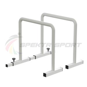 Купить Брусья напольные хайлетсы Spektr Sport цв. белый в Арзамасе 