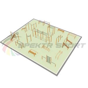 Купить Парковая площадка для Воркаут и WRK 5_76mm в Арзамасе 