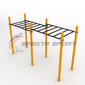 Купить Рукоход двухуровневый для Воркаут SP WRK-02_76mm в Арзамасе 