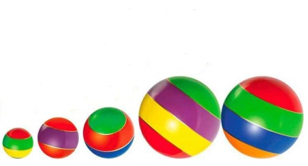 Купить Мячи резиновые (комплект из 5 мячей различного диаметра) в Арзамасе 