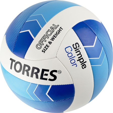 Купить Мяч волейбольный Torres Simple Color любительский р.5 в Арзамасе 